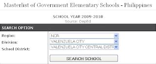 list of public elementary schools in valenzuela city